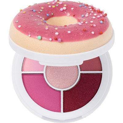 I Heart Revolution Donut Eyeshadow Palette- Raspberry Icing, (5 x 0.05 oz), eyeshadow palette, London Loves Beauty