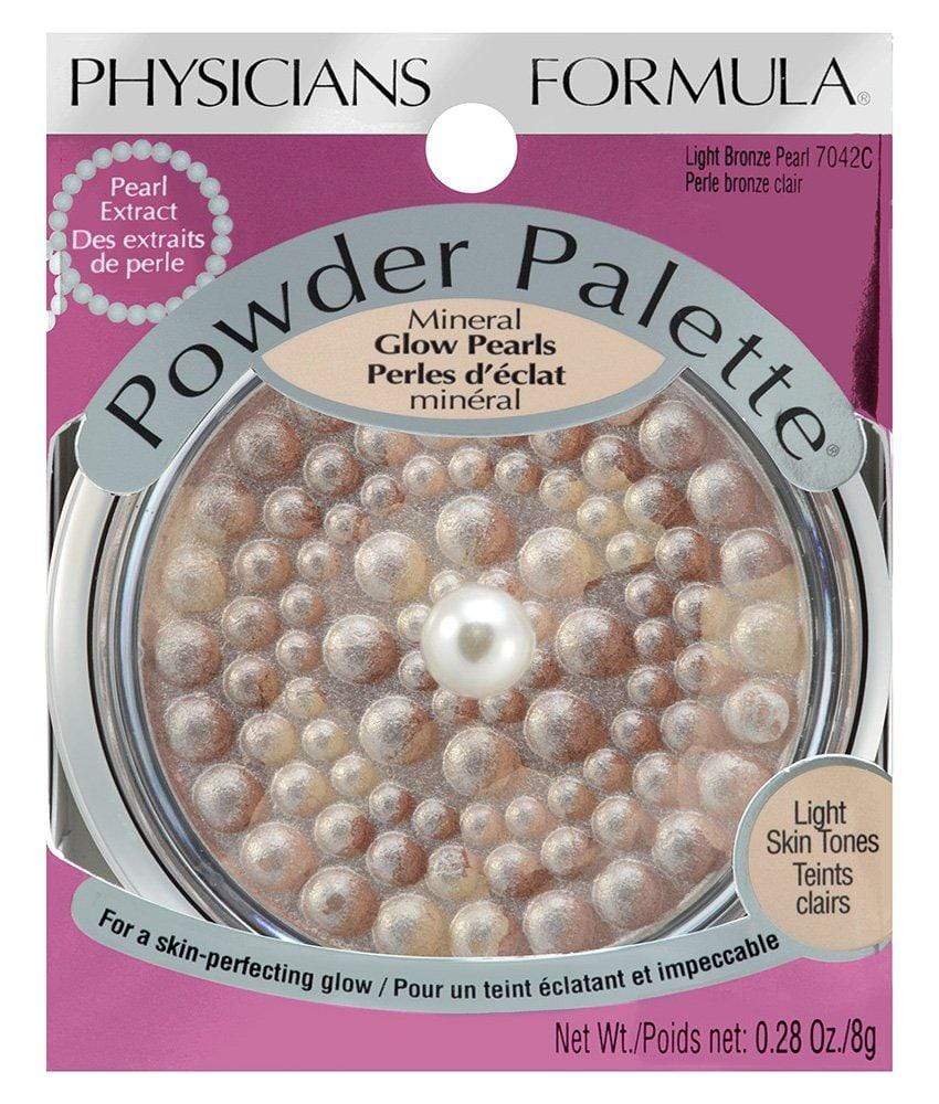 PHYSICIANS FORMULA Powder Palette Mineral Glow Pearls, Light Bronze, highlighter, London Loves Beauty