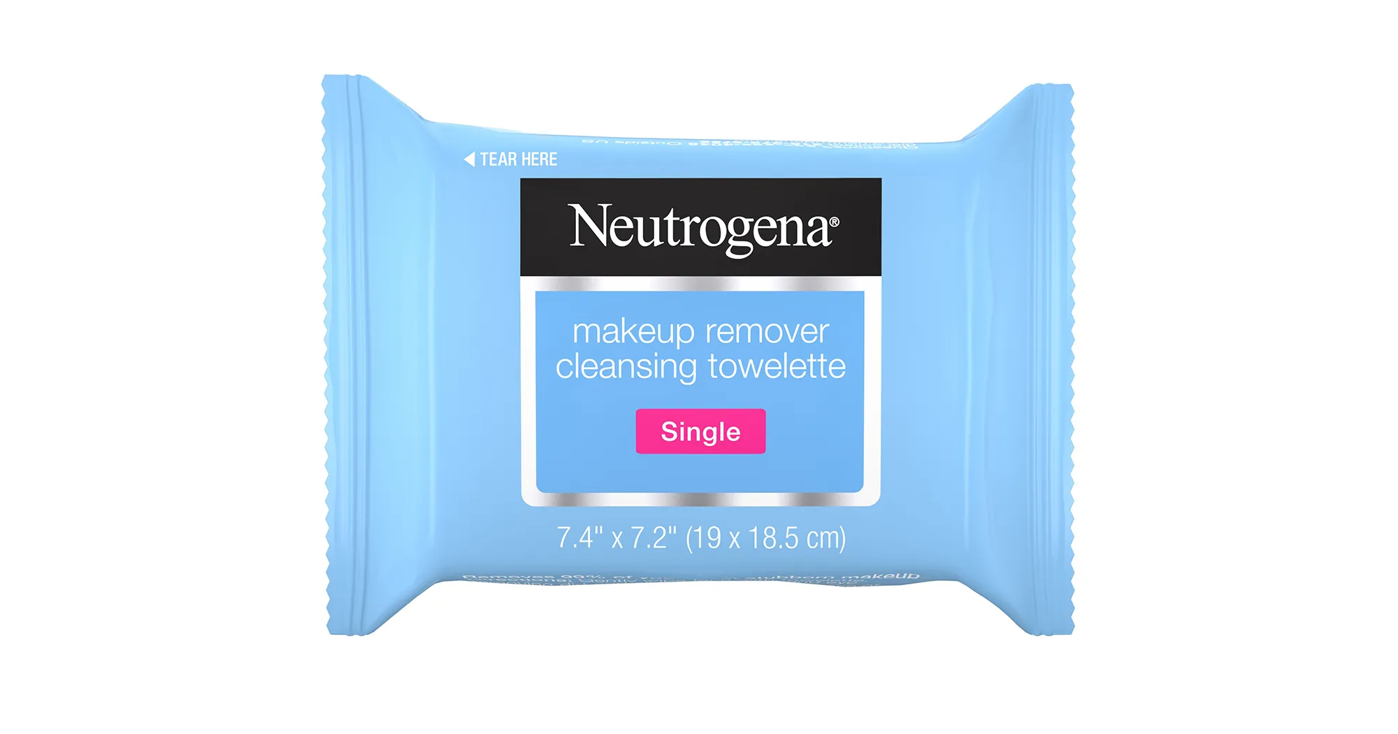 Neutrogena® Makeup Remover Cleansing Towelettes - Single Towel, makeup remover, London Loves Beauty