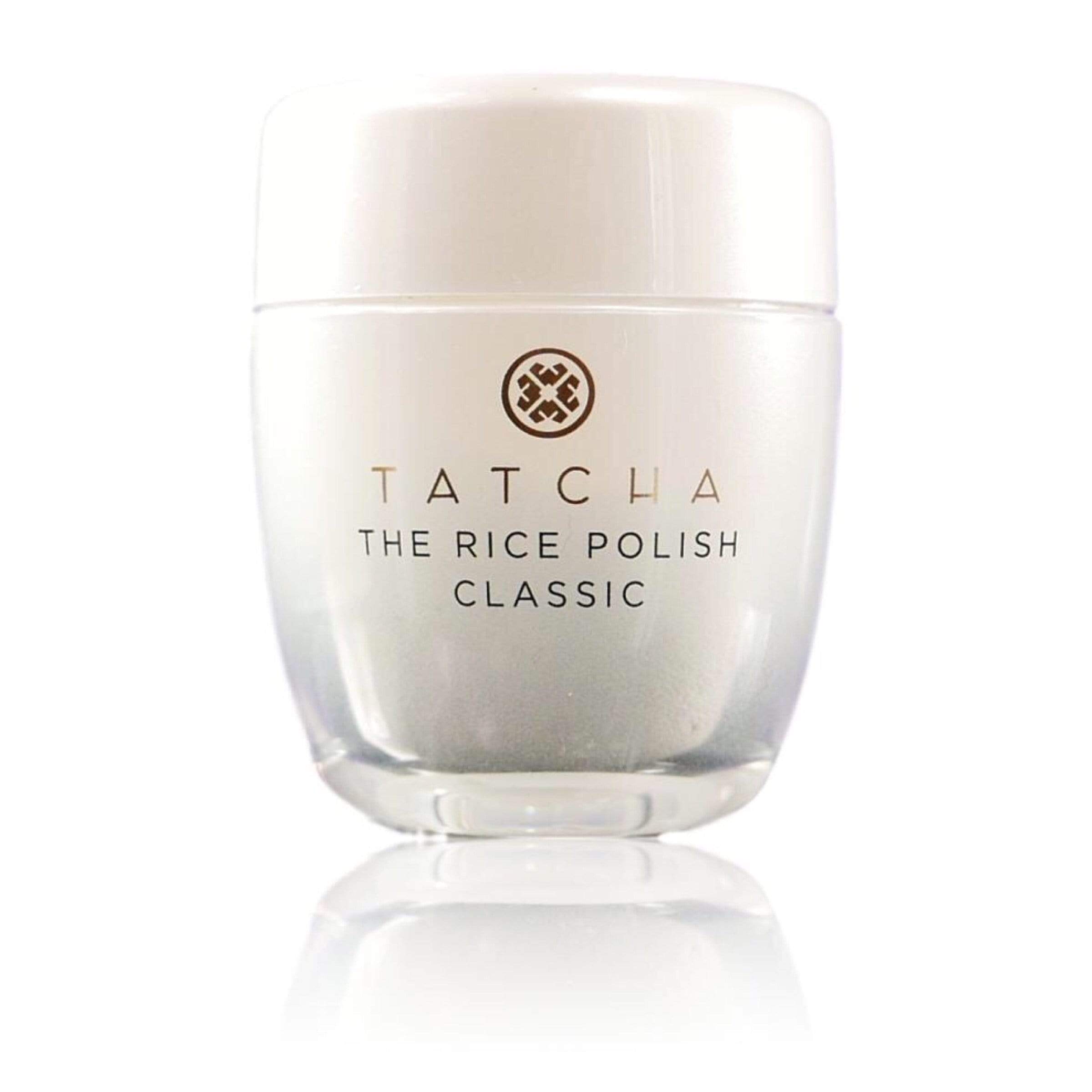 Tatcha The Rice Polish - Classic Foaming Enzyme Powder Travel Size - Normal to Dry, 0.35oz | 10g, Skin Care, London Loves Beauty