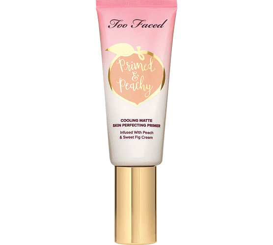 TOO FACED Primed & Peachy Cooling Matte Perfecting Primer – Peaches and Cream Collection, primer, London Loves Beauty