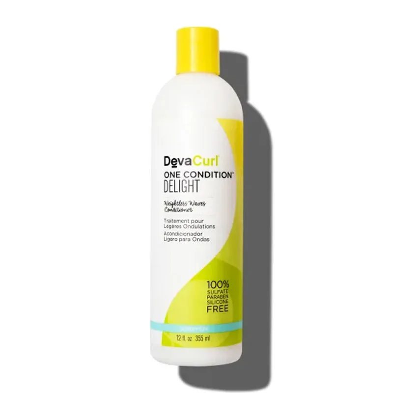 DEVACURL One Condition Delight Weightless Waves Conditioner, 12 oz, Hair Care, London Loves Beauty