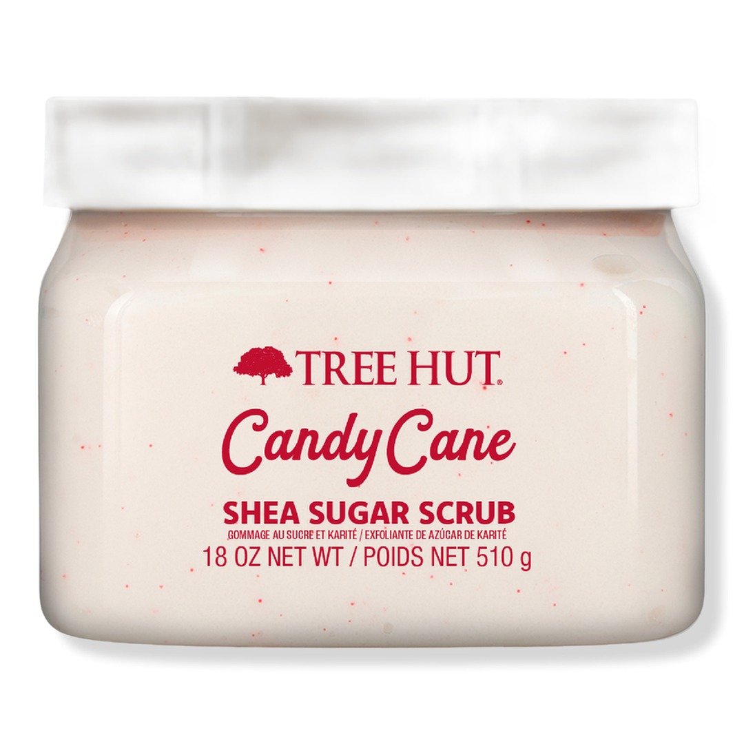 Tree Hut Candy Cane Shea Sugar Scrub, 18 oz