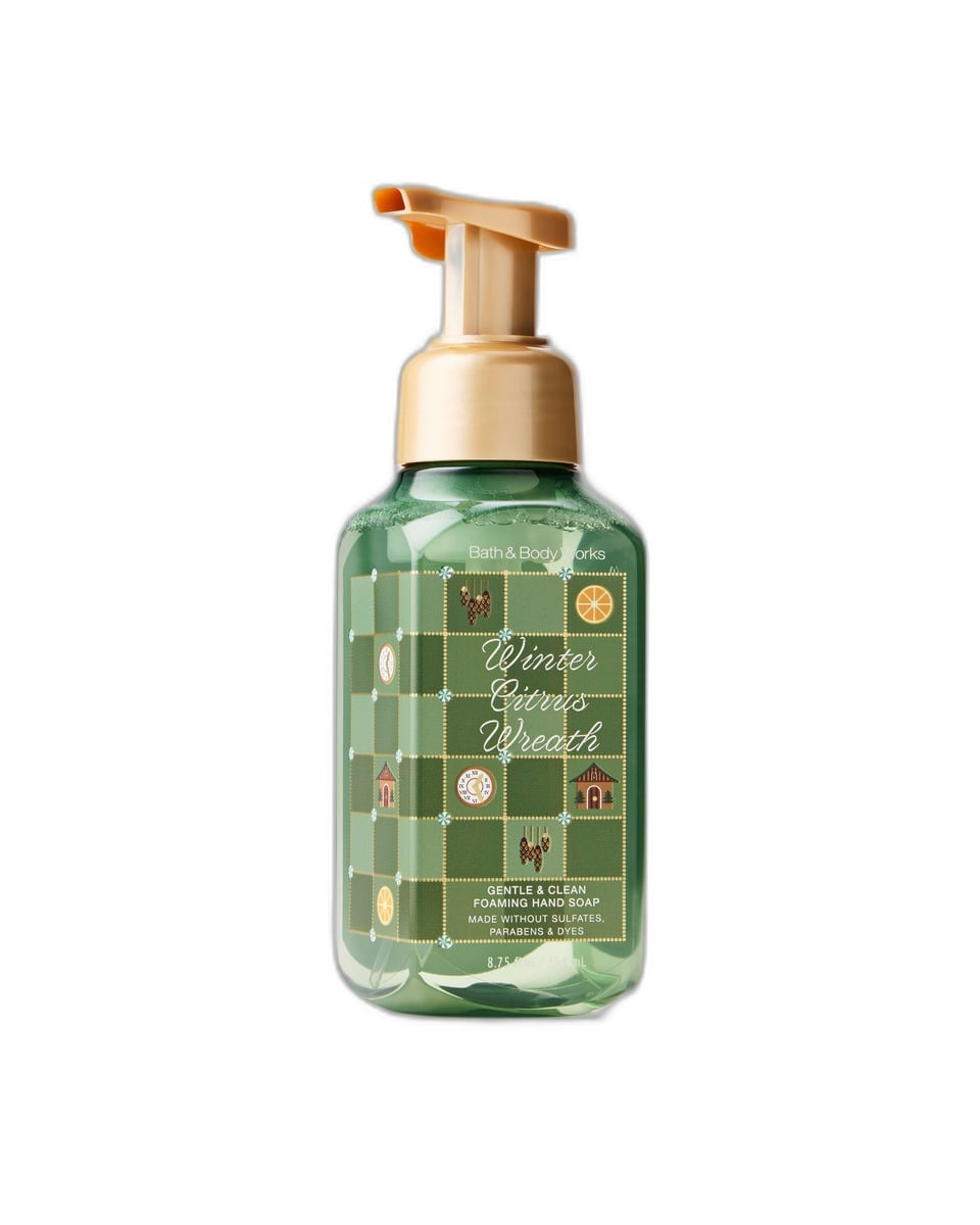 Bath & Body Works Winter Citrus Wreath Gentle & Clean Foaming Hand Soap