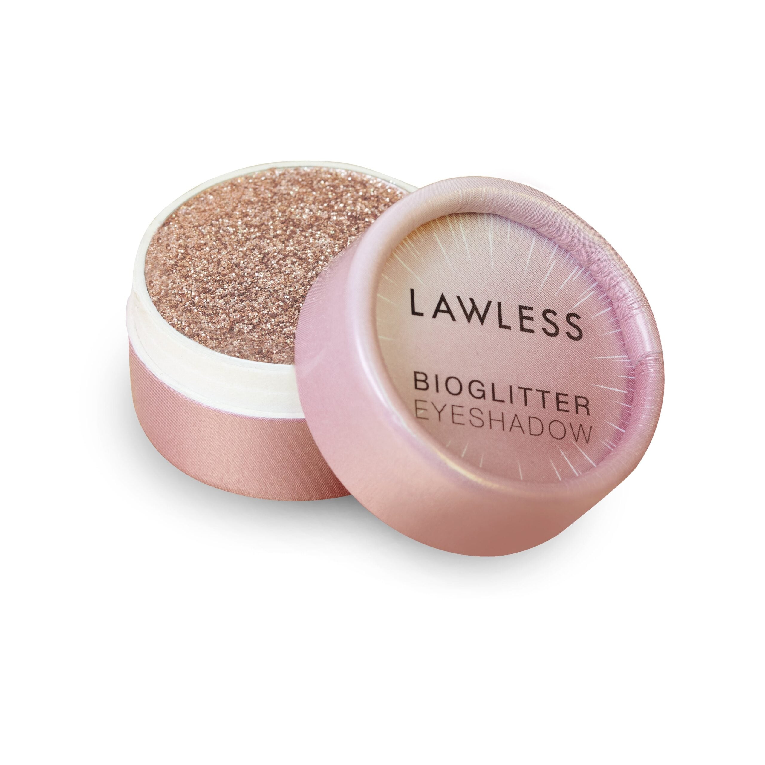 LAWLESS Bioglitter Eyeshadow Sparkling Rose
