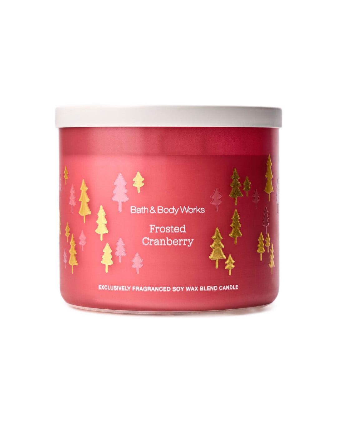 Bath & Body Works Frosted Cranberry 3-Wick Candle