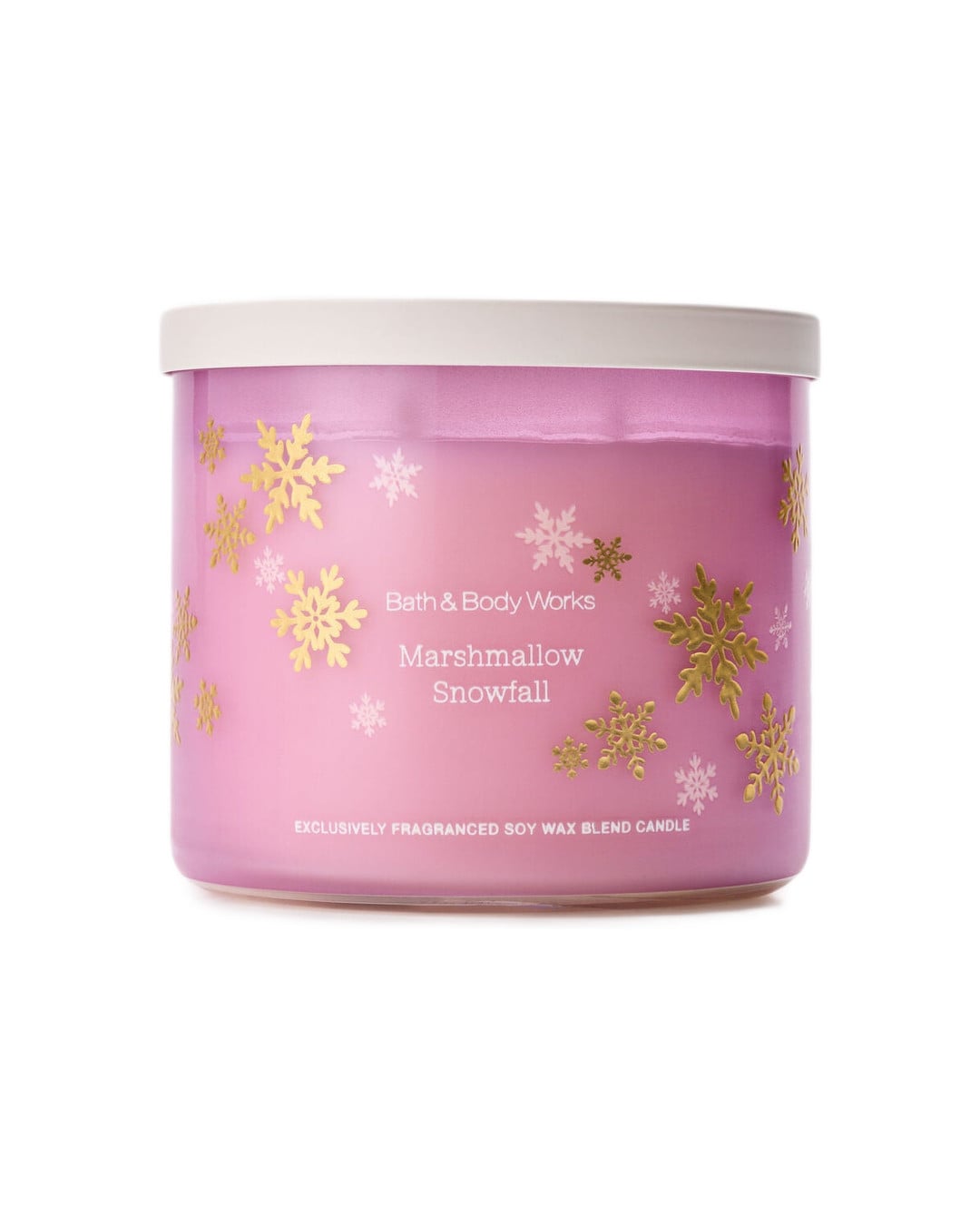 Bath & Body Works Marshmallow Snowfall 3-Wick Candle