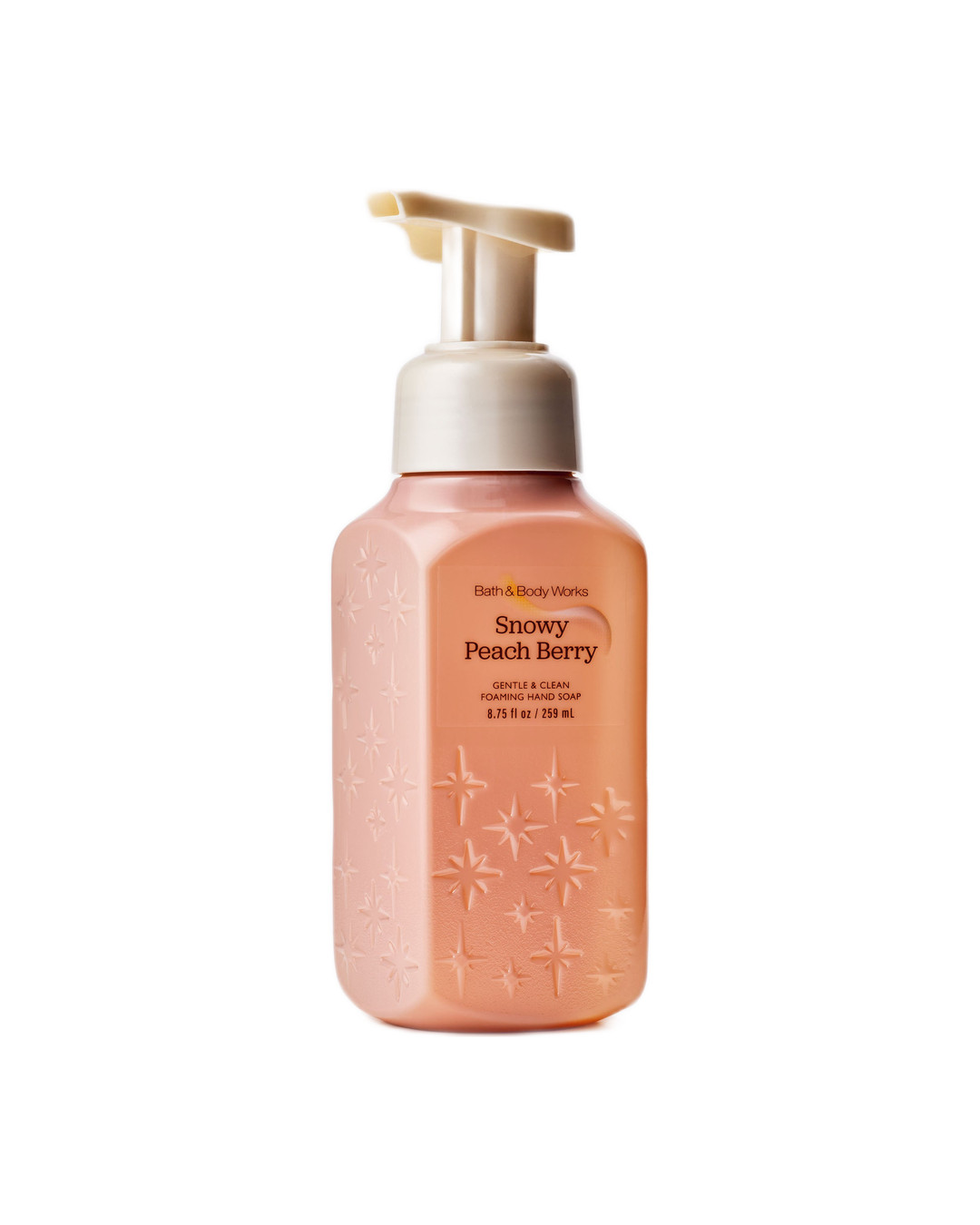 Bath & Body Works Snowy Peach Berry Gentle & Clean Foaming Hand Soap