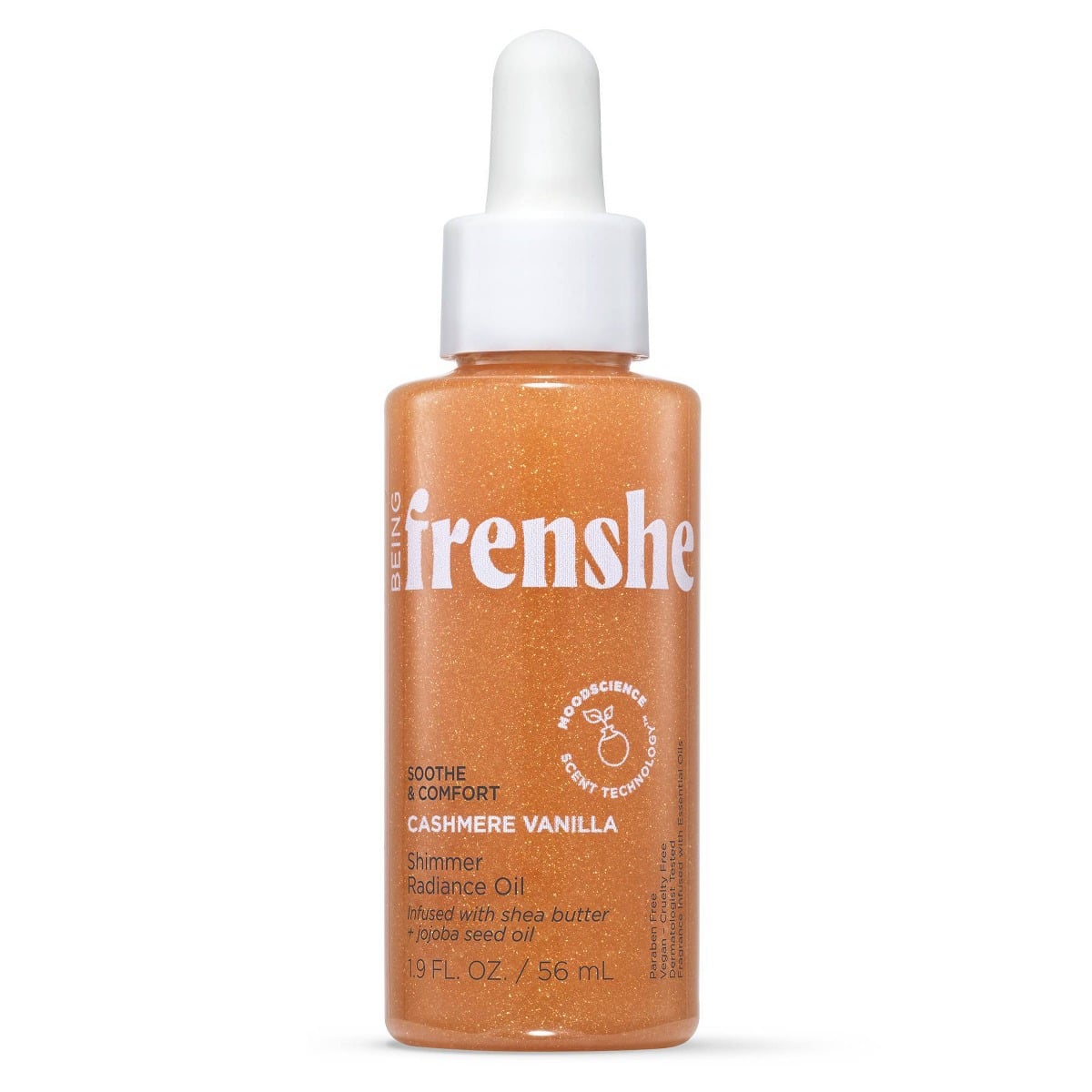 Being Frenshe Cashmere Vanilla Mini Shimmer Hair & Body Radiance Oil – 2 fl oz