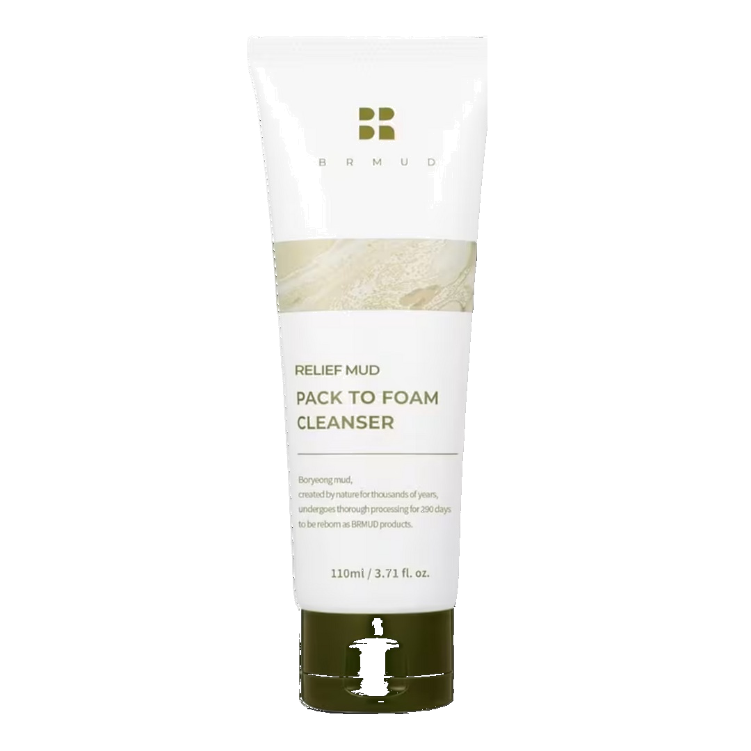BRMUD Relief Mud Pack To Foam Cleanser 3.71 oz