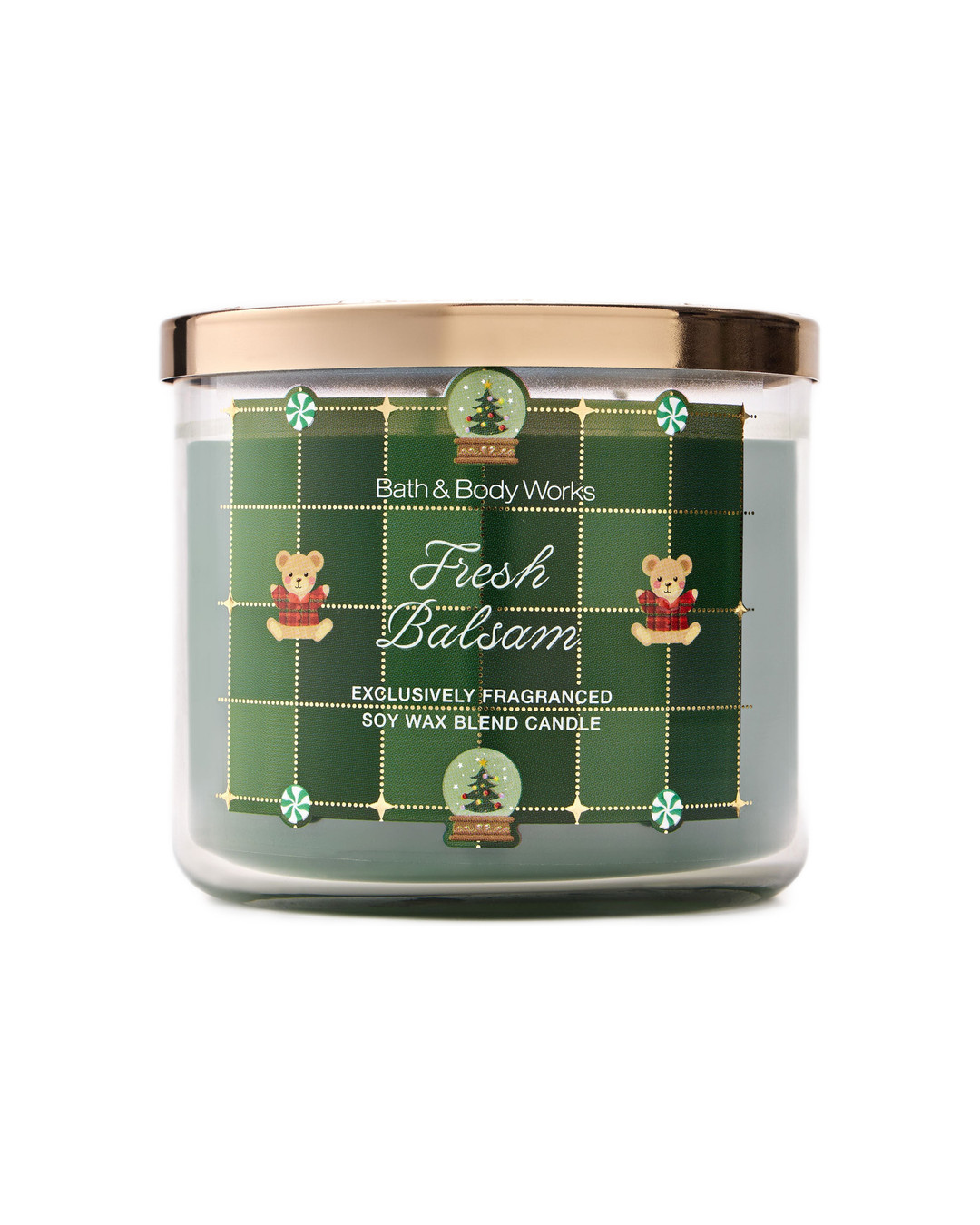 Bath & Body Works Fresh Balsam 3-Wick Candle