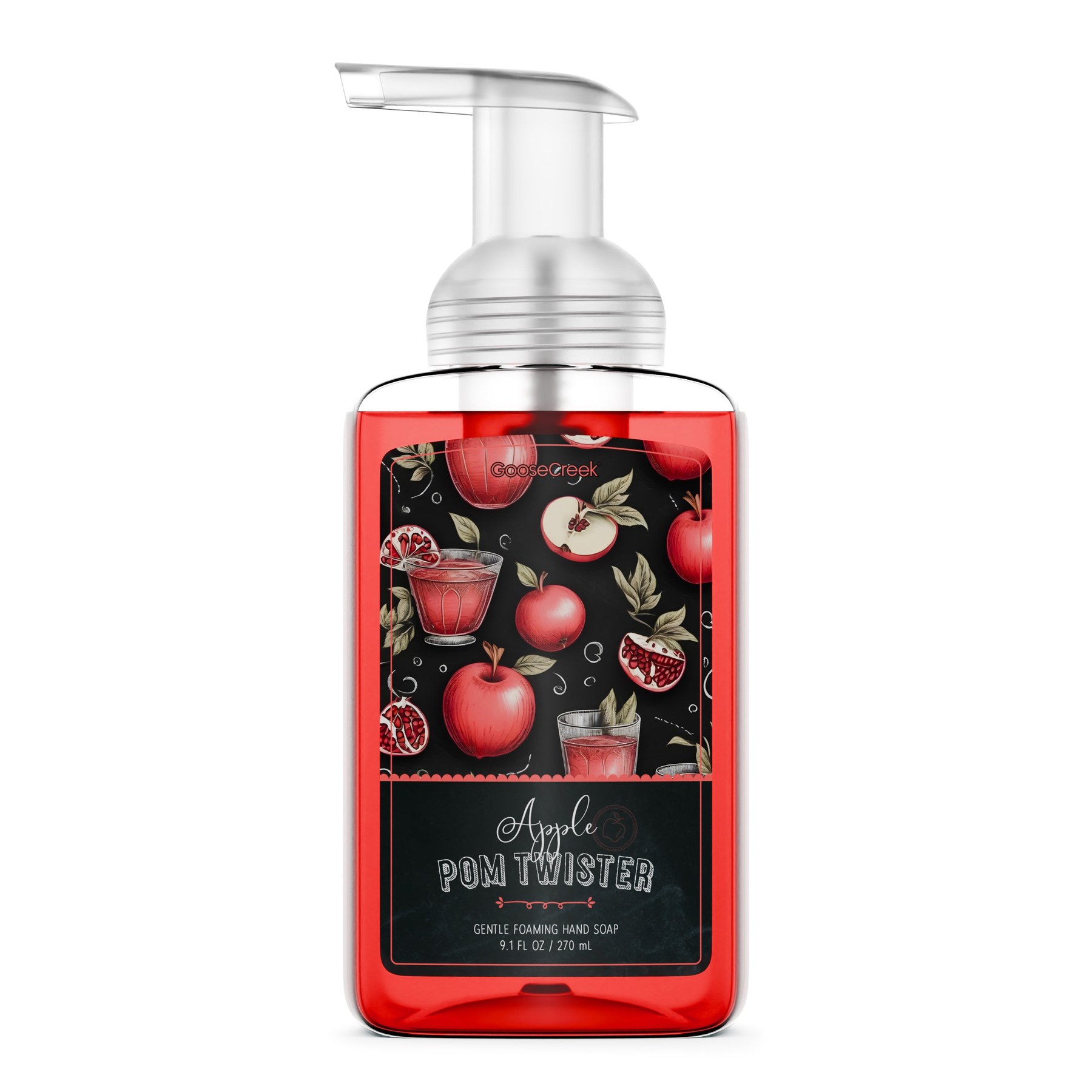 GooseCreek Apple Pom Twister Lush Foaming Hand Soap