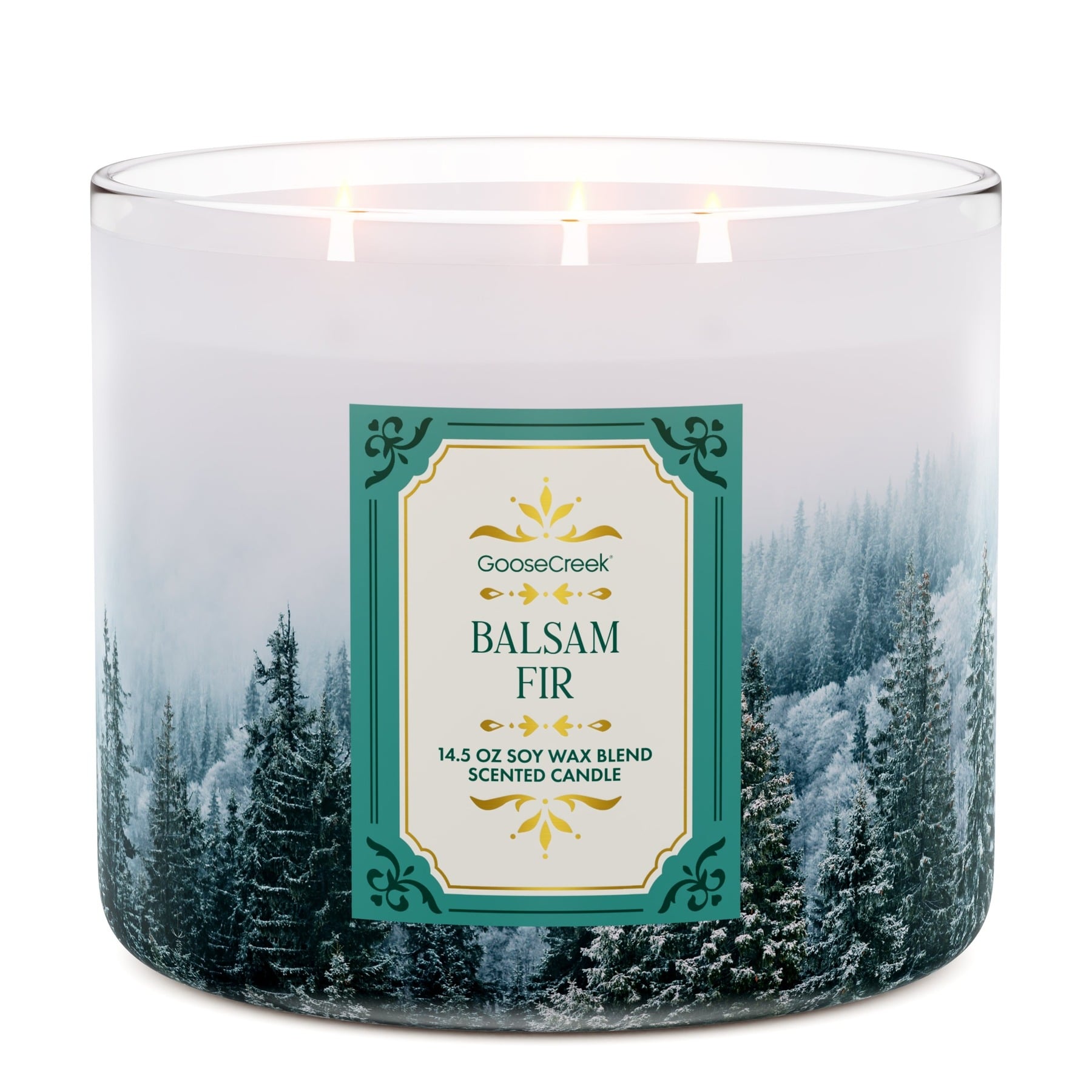 GooseCreek Balsam Fir 3-Wick Candle, 14.5oz