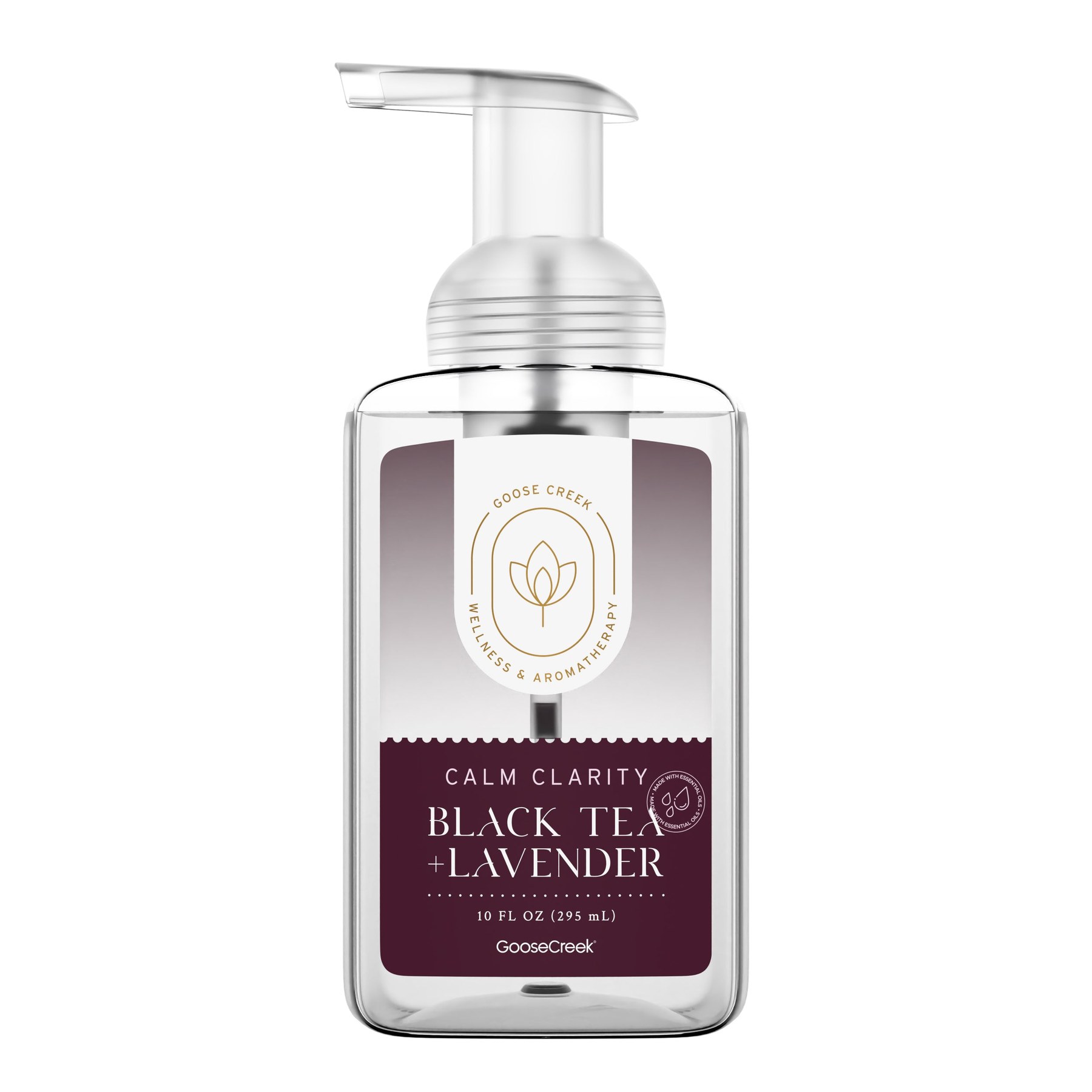 GooseCreek Black Tea & Lavender Lush Foaming Hand Soap