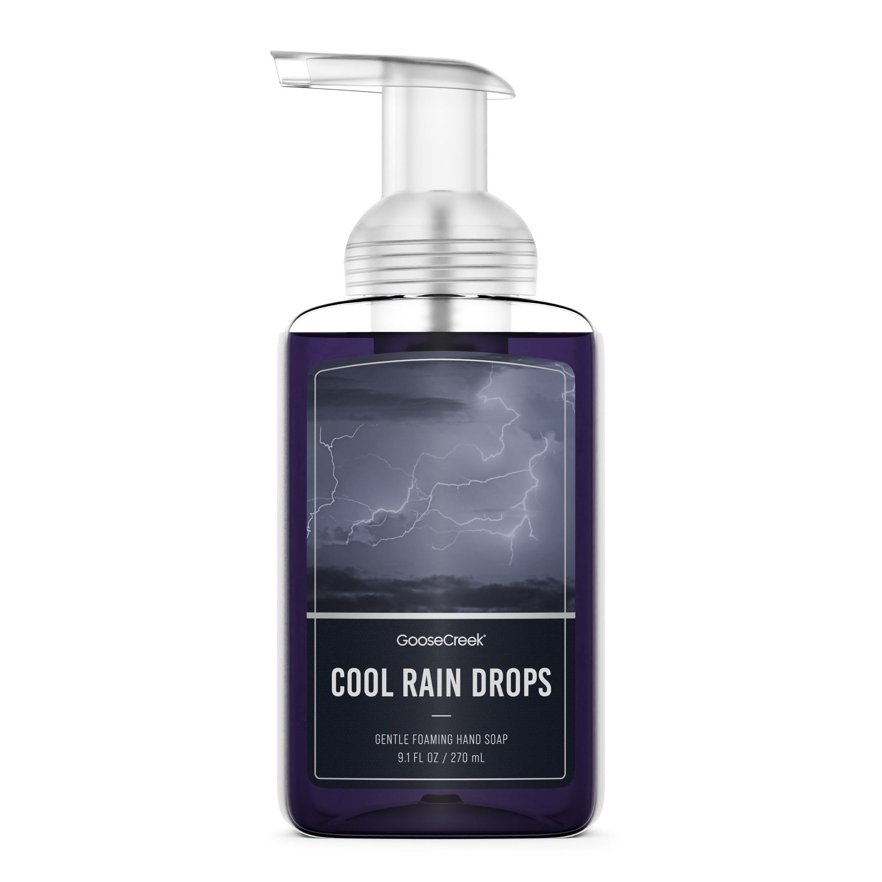 GooseCreek Cool Rain Drops Lush Foaming Hand Soap
