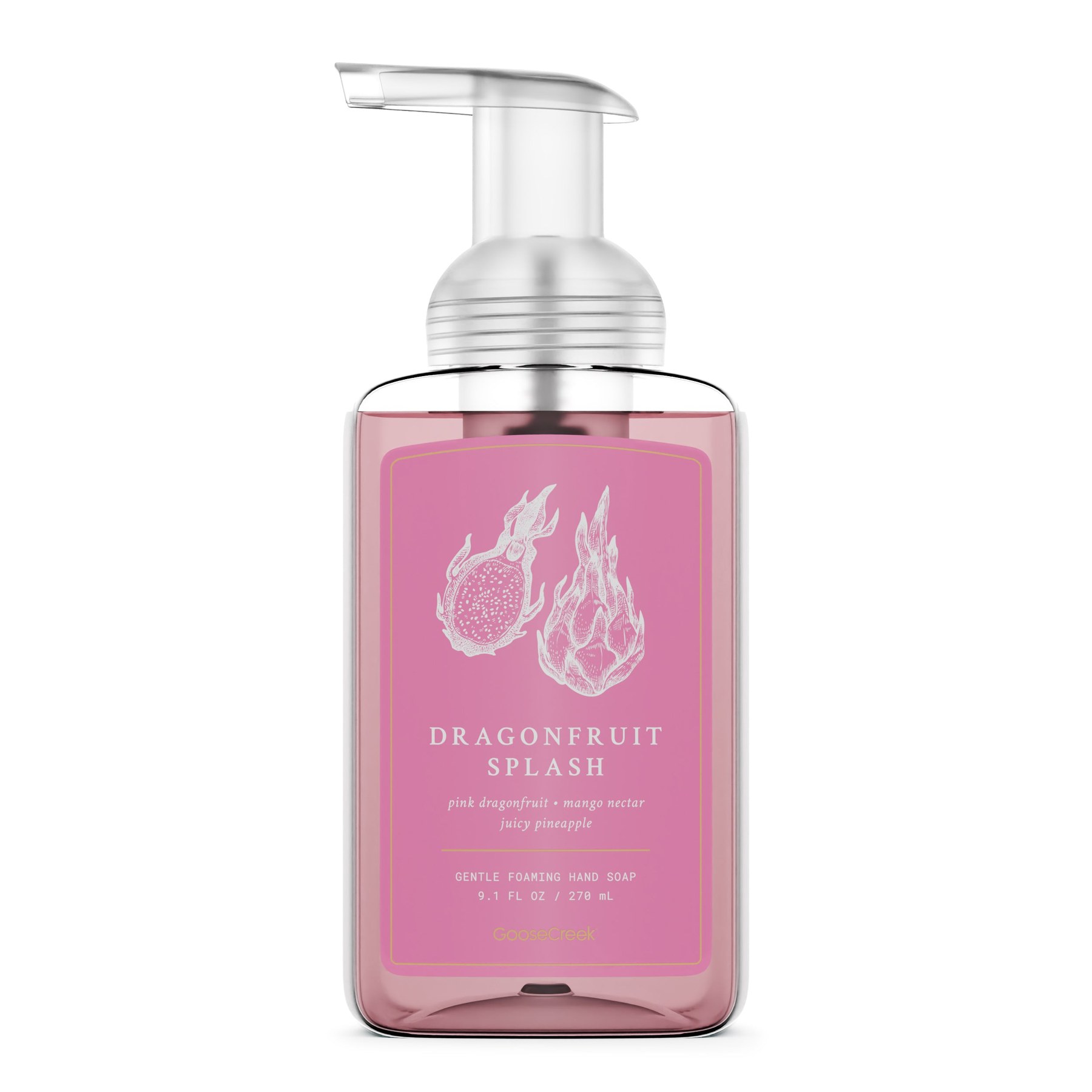 GooseCreek Dragonfruit Splash Lush Foaming Hand Soap