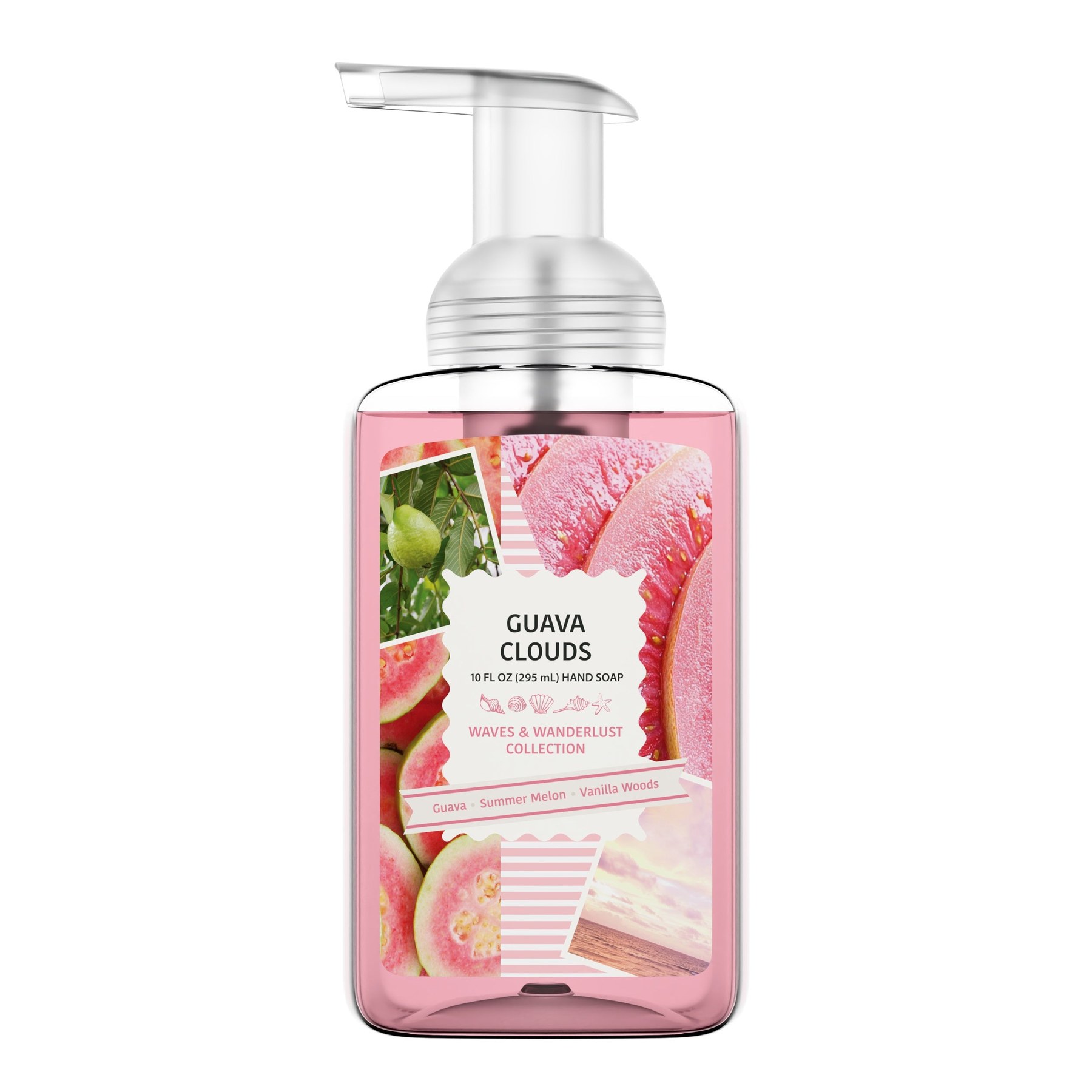 GooseCreek Guava Clouds Lush Foaming Hand Soap