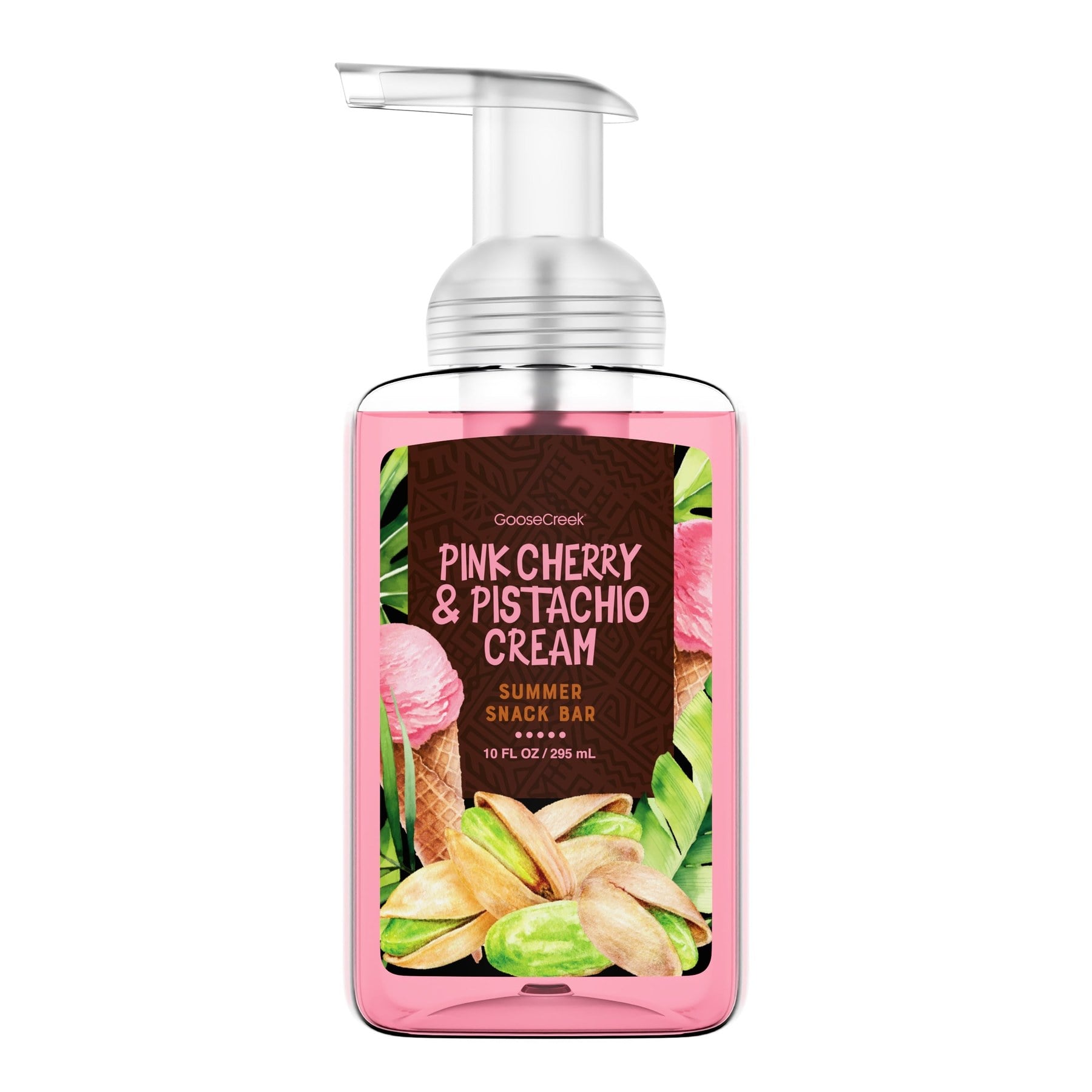 GooseCreek Pink Cherry & Pistachio Cream Lush Foaming Hand Soap