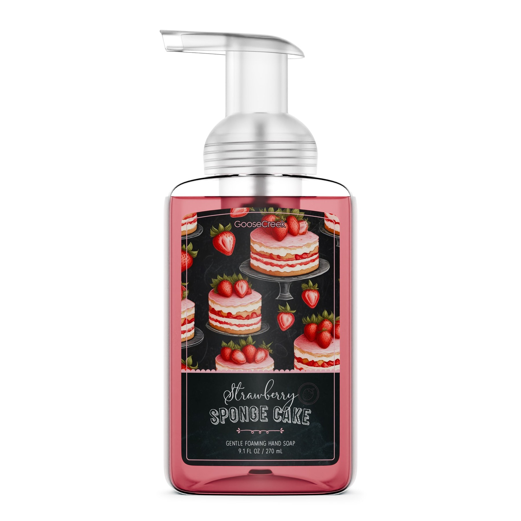 GooseCreek Strawberry Sponge Cake Foaming Hand Soap