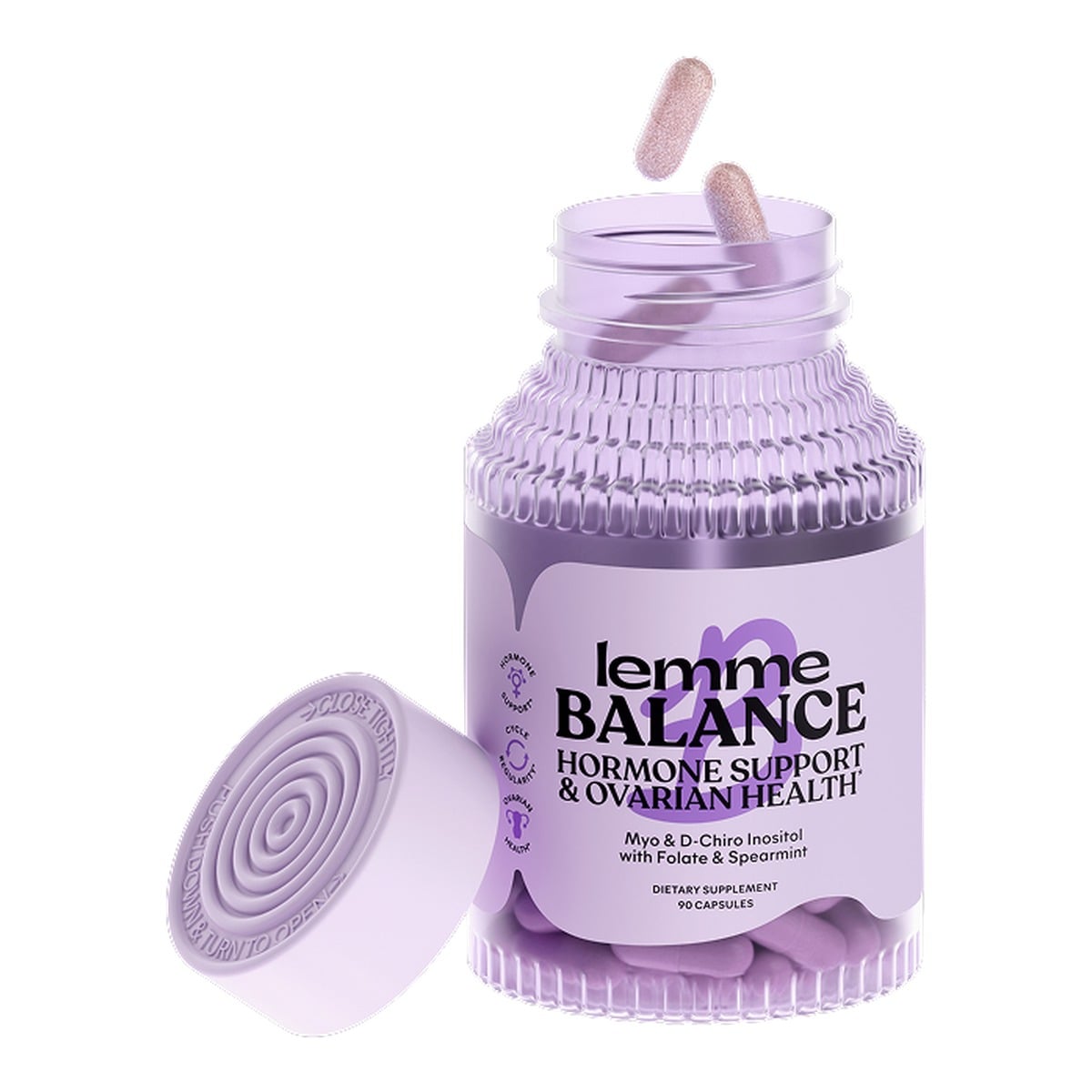 Lemme Balance Hormone Support Capsules for Women, 90 ct