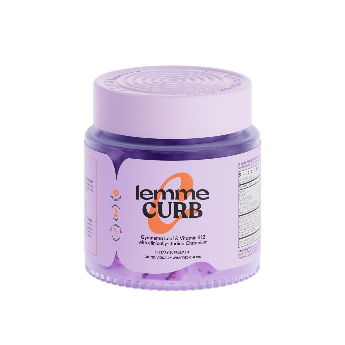 Lemme Curb Cravings Soft Chews, 30 ct