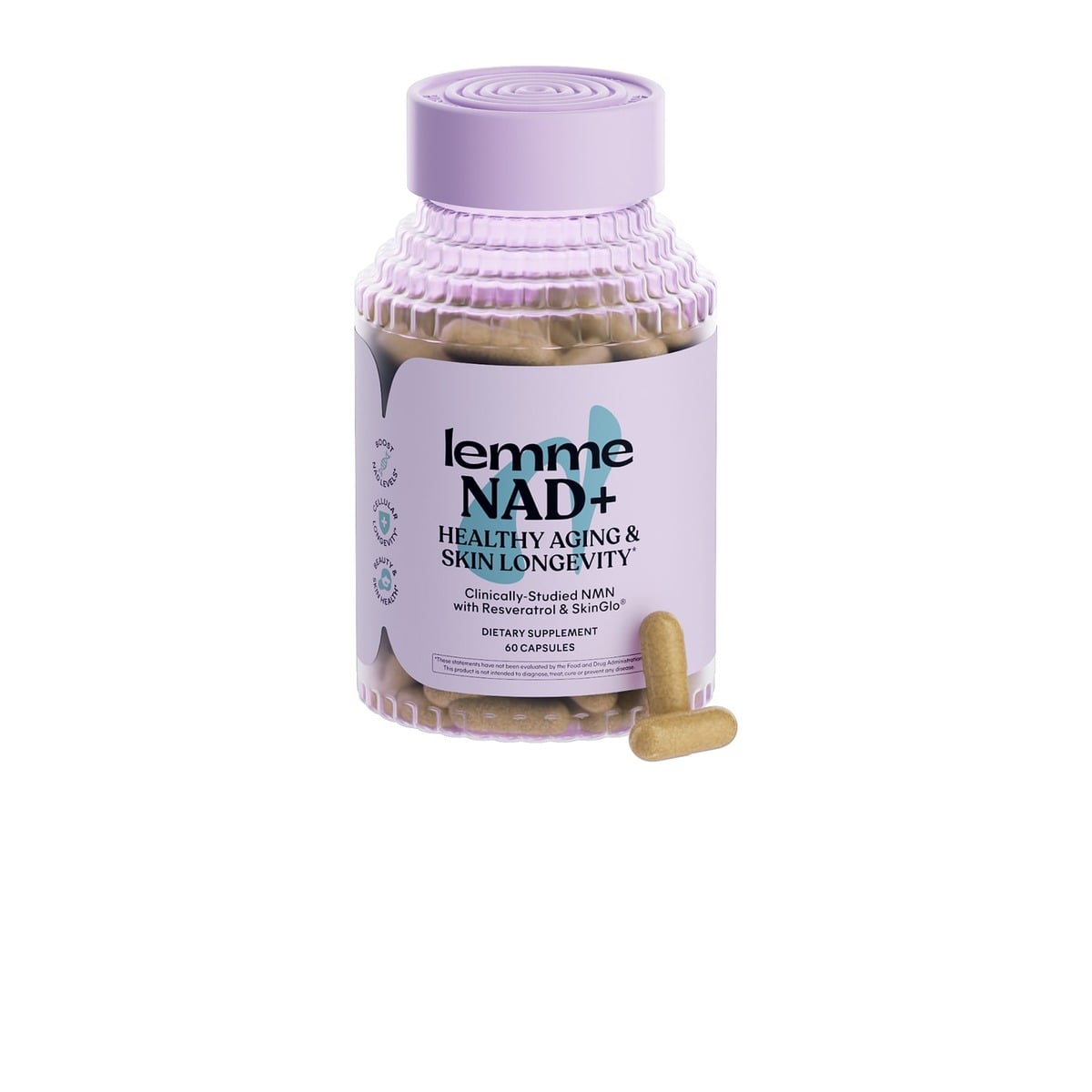 Lemme NAD+ Capsules, 60 ct
