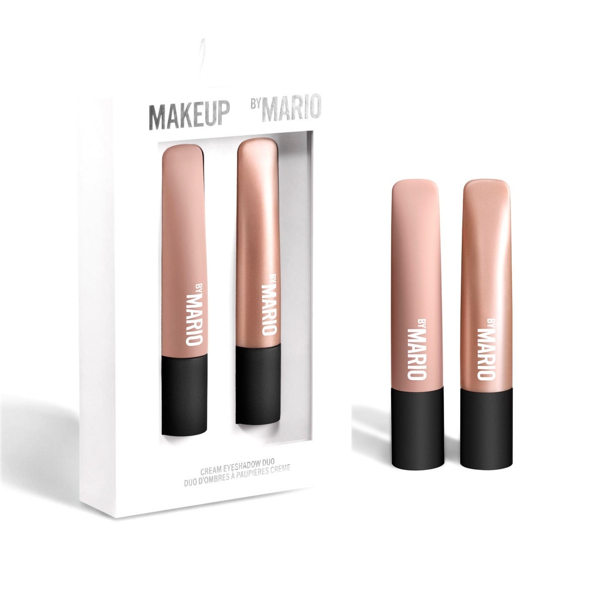 Makeup By Mario Long-Wear Cream Eyeshadow Duo Gift Set – Mauve + Pink Pearl, Limited Edition