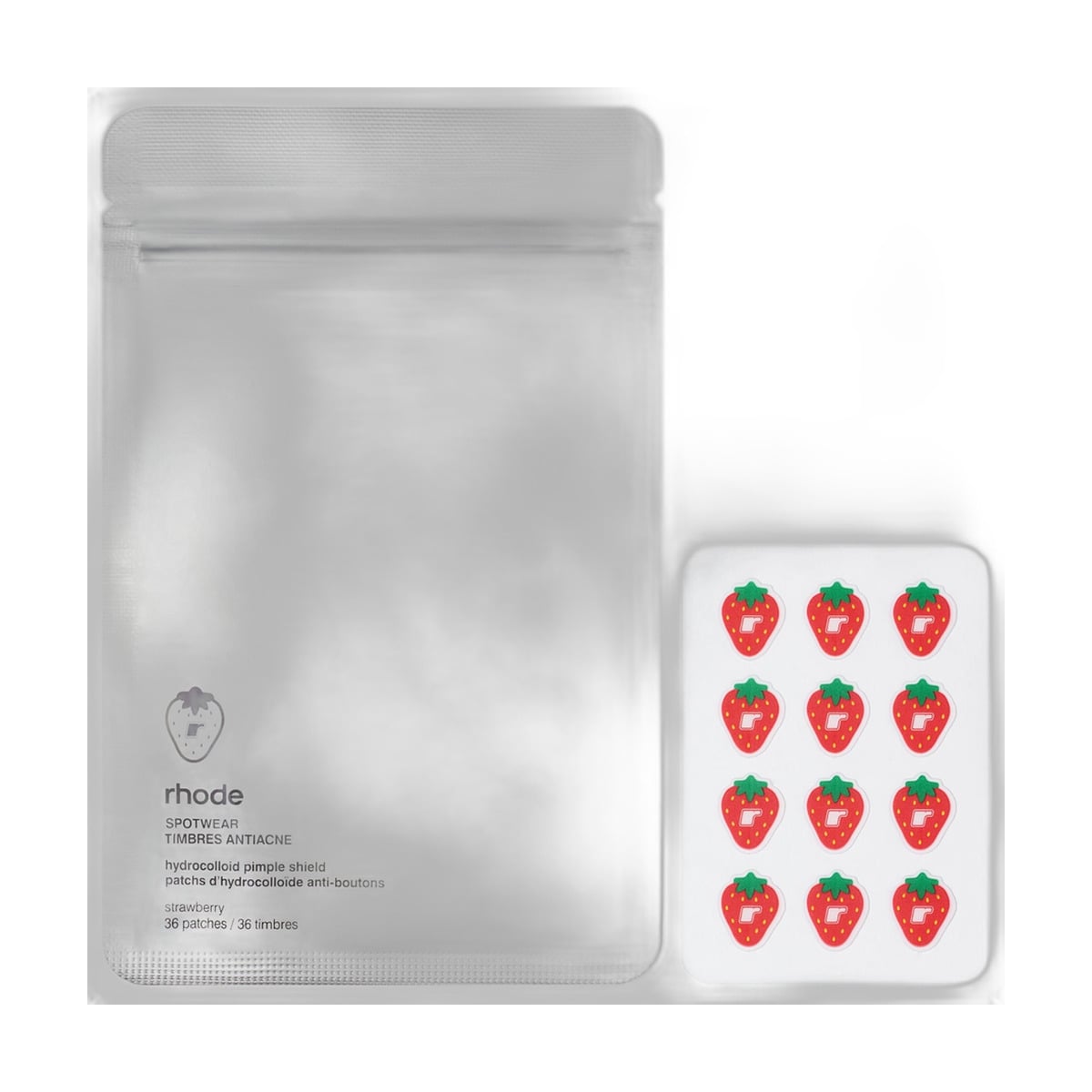Spotwear Hydrocolloid Patches, Strawberry, 36 ct