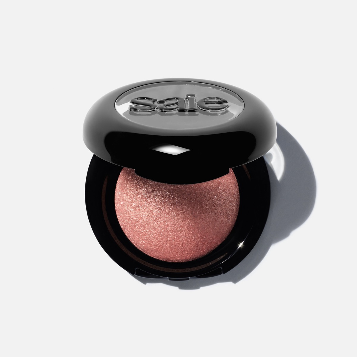 Saie x Hannah Chody SuperSuede Baked Eyeshadow in Bellini
