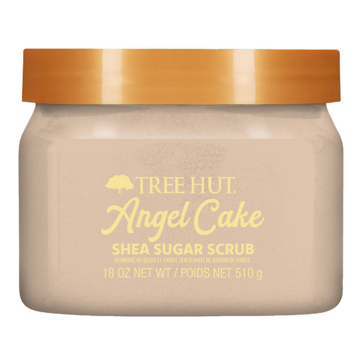 Tree Hut Shea Sugar Body Scrub – Angel Cake, 18 oz